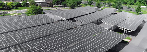 estacionamento coberto energia solar