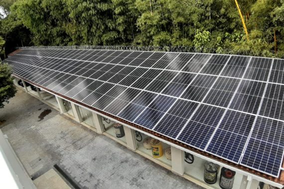 120 modulos energia solar