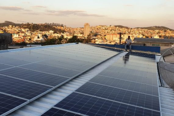 telhado energia solar